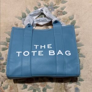 Blue Tote Bag